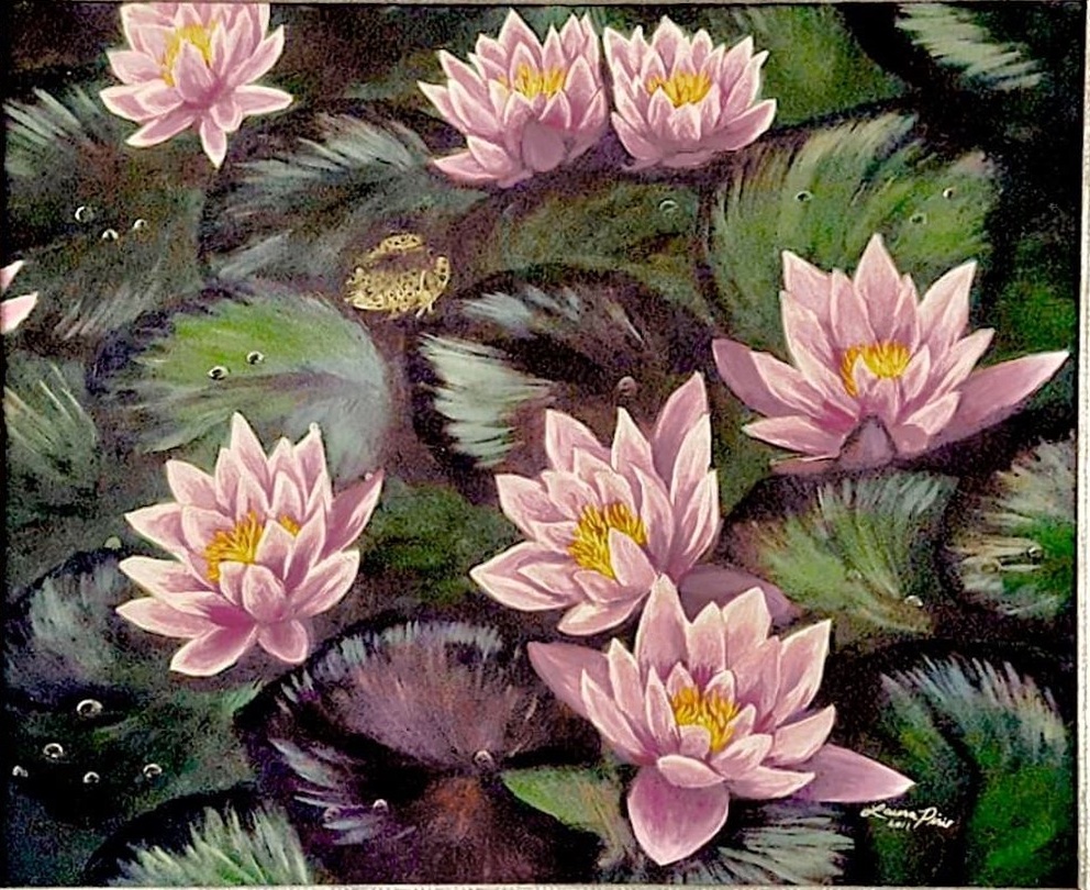 Spot the Frog painting